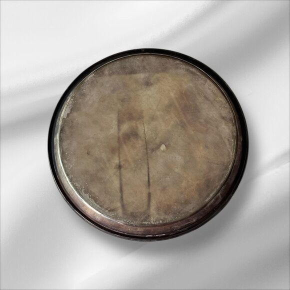 Vintage Silver Plated Mesh Food Dome & Tray | Monkey Palm Tree Cloche Godinger - Picture 6 of 6